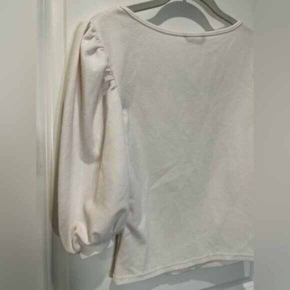 Shein Puffer Sleeve Top Size Medium - Picture 8 of 12